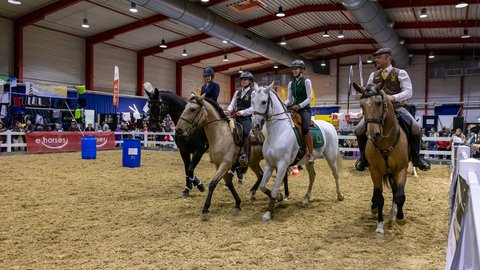 Abwechslungsreiches Showprogramm während der Reitsportmesse Gießen